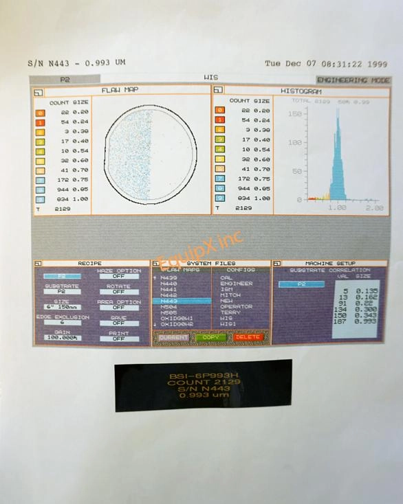 Brumley South/MEMC BSI-4P993H Latex Sphere Calibration standard (1194)