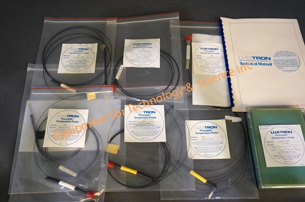 Luxtron (LumaSense Technologies) MSA, MEL, ASC, MHA, MIHR Optic Fiber Temperature Probes (1576)