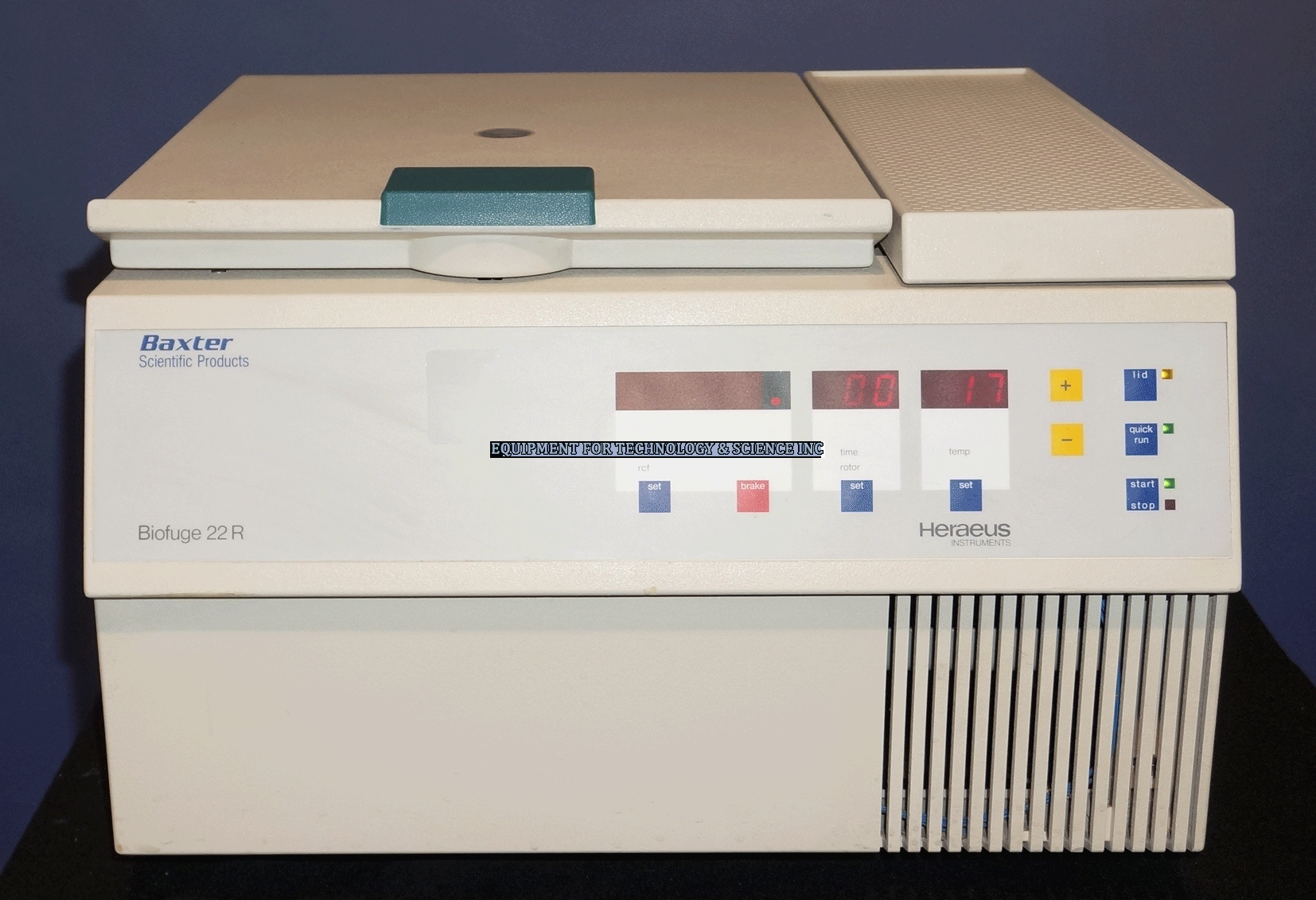 Baxter Scientific/Heraeus Biofuge 22R Centrifuge (2117)