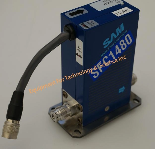 SAM SFC-1480 mass flow controller 10 SCCM O2 (2543)