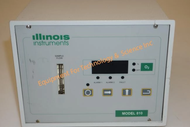 Illinois Instruments 810 trace oxygen analyzer (2735)