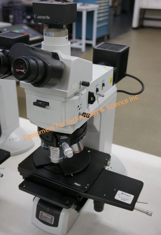 Nikon L150A Eclipse microscope for brightfield darkfield inspection (2855)