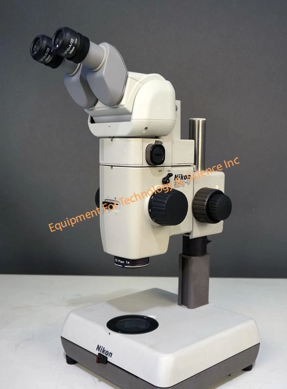 Nikon SMZU stereozoom microscope with transmitted light stand (2928)
