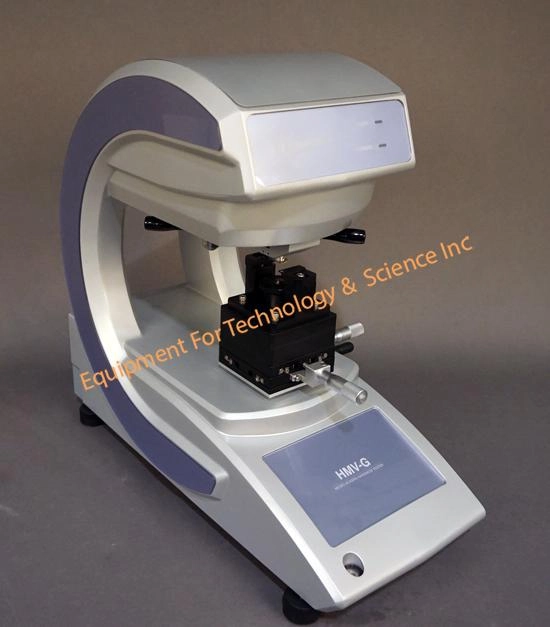 Shimadzu HMV-G-21DT Vickers microhardness tester with automatic detection and motorized turret (2014) (3397)