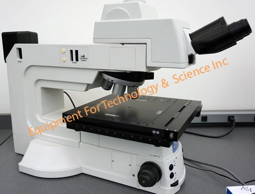 Nikon Eclipse L300 inspection microscope with ASI MS-8000 8x8 XY travel motorized stage (3418)