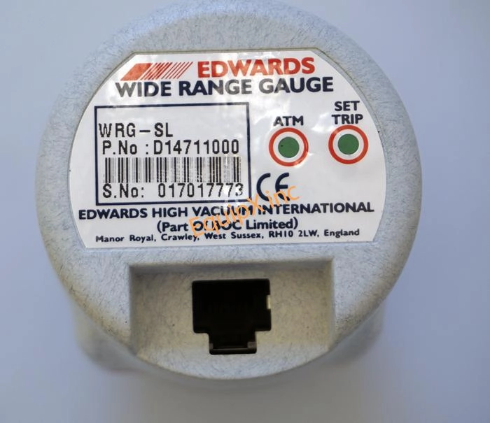 Edwards Wide Range Gauge WRG-SL  P.No.D14711000 (3599)