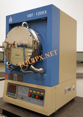 MTI VBF-1200X-H8 vacuum furnace with digital vacuum gauge 1100C max temperature (3782)