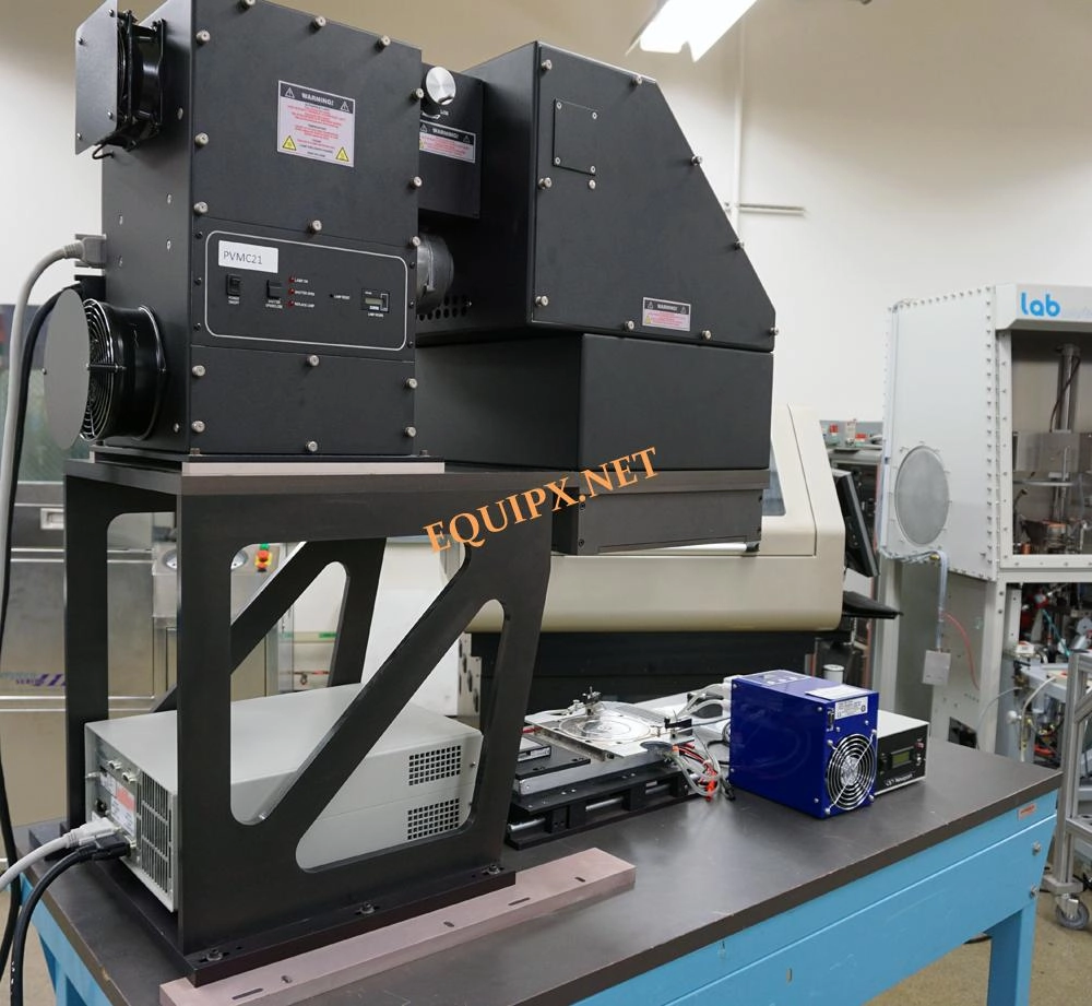 Newport 94123A SOL3A 1600w Xe exposure system (2012) with 12x12 collimated beam and vacuum chuck kit for I-V measurements (3824)