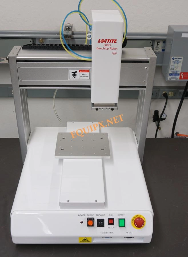 Loctite Henkel EQ RB40 300D Benchtop robot with 12x12x4 range operation and teach pendant-  NEW UNUSED (3989)