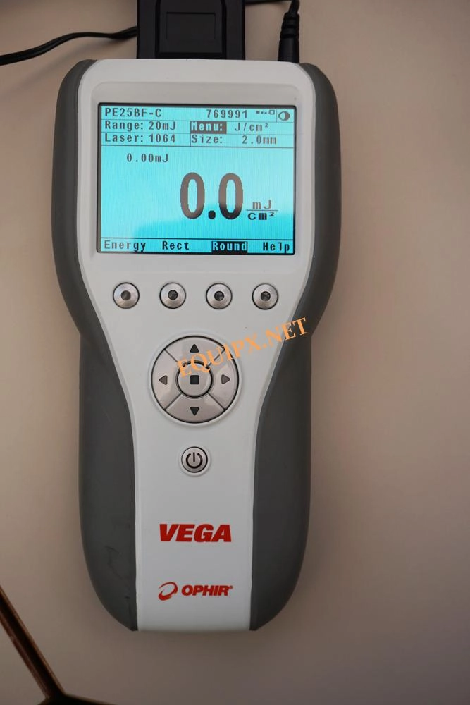 Ophir VEGA laser power meter with 2 sensors: L30A-SH-V1 and PE25BF-C ROHS (4164)