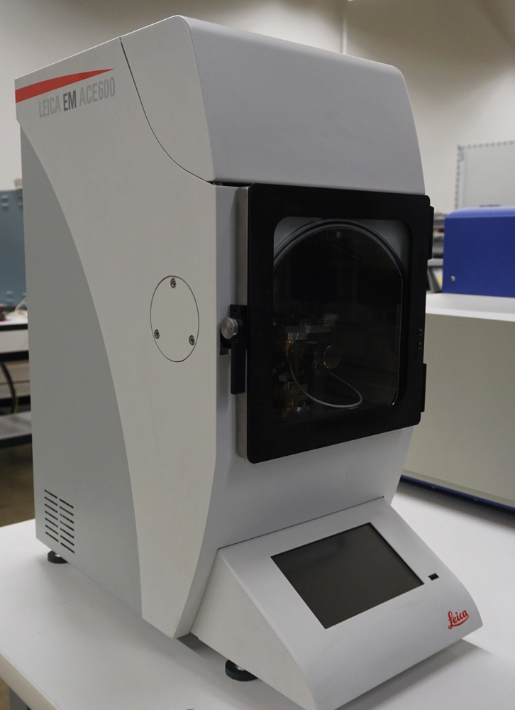 LEICA EM ACE600 sputter coater with glow discharge unit and