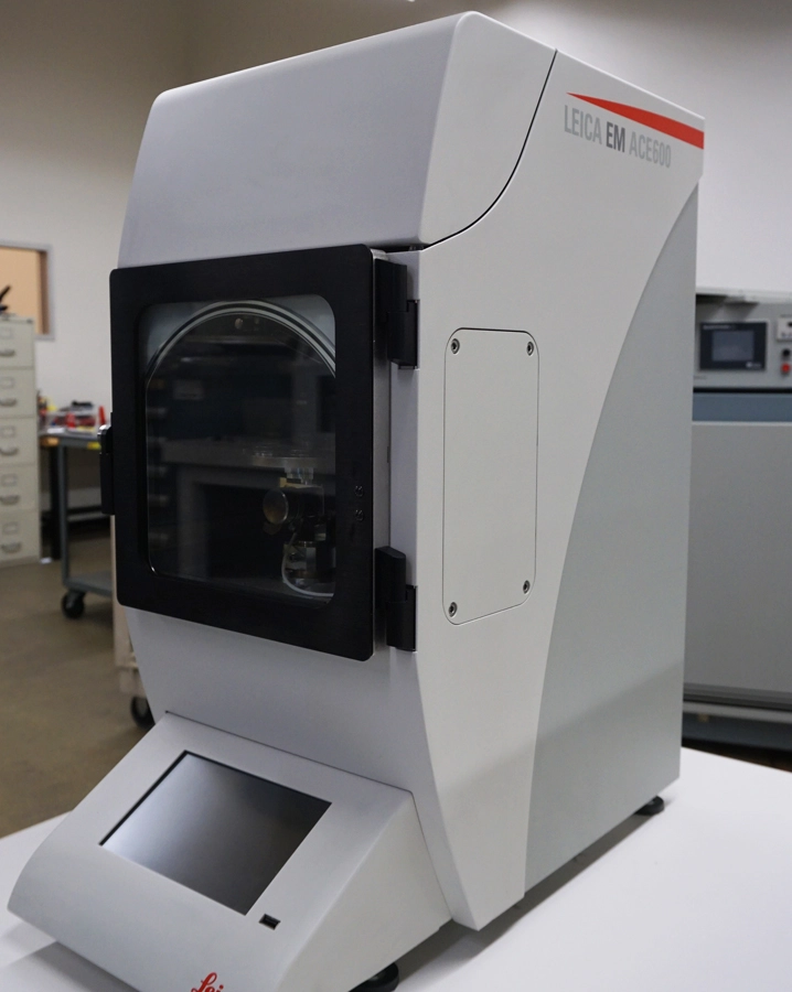 LEICA EM ACE600 sputter coater with glow discharge unit, carbon