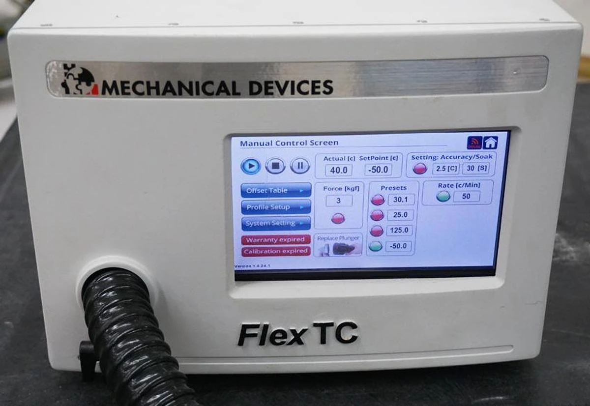 HR 2018 Mechanical Devices FLEX-TC thermal forcing system model MDTC