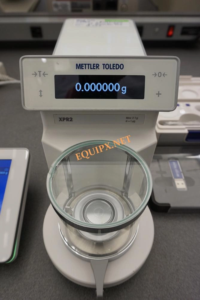 Mettler XPR2 microbalance 2.1g capacity by 1.0ug resolution (4421)