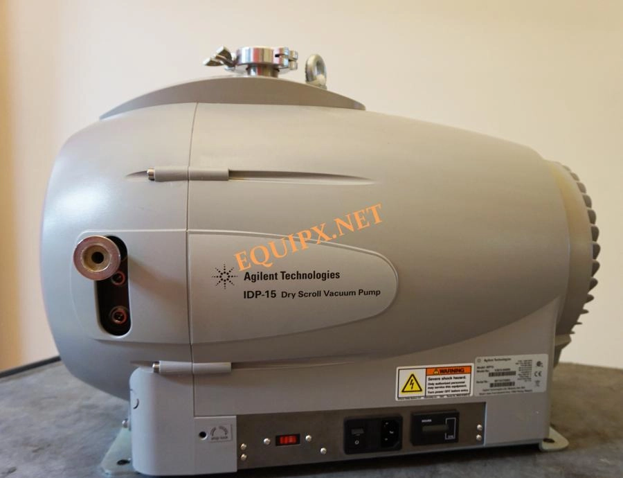 Agilent IDP15 scroll pump- Refurbished with new tip seals 9.1CFM  ultimate vacuum <15mtorr (4444)