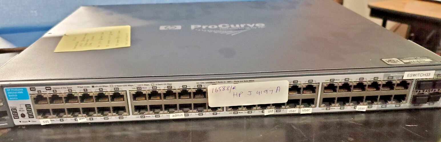 HP ProCurve J9147A 2910al-48G 48-Port  Switch Pris