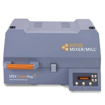 8000D-230 Dual-Clamp Mixer/Mill High-Energy Ball Mill, 230 V