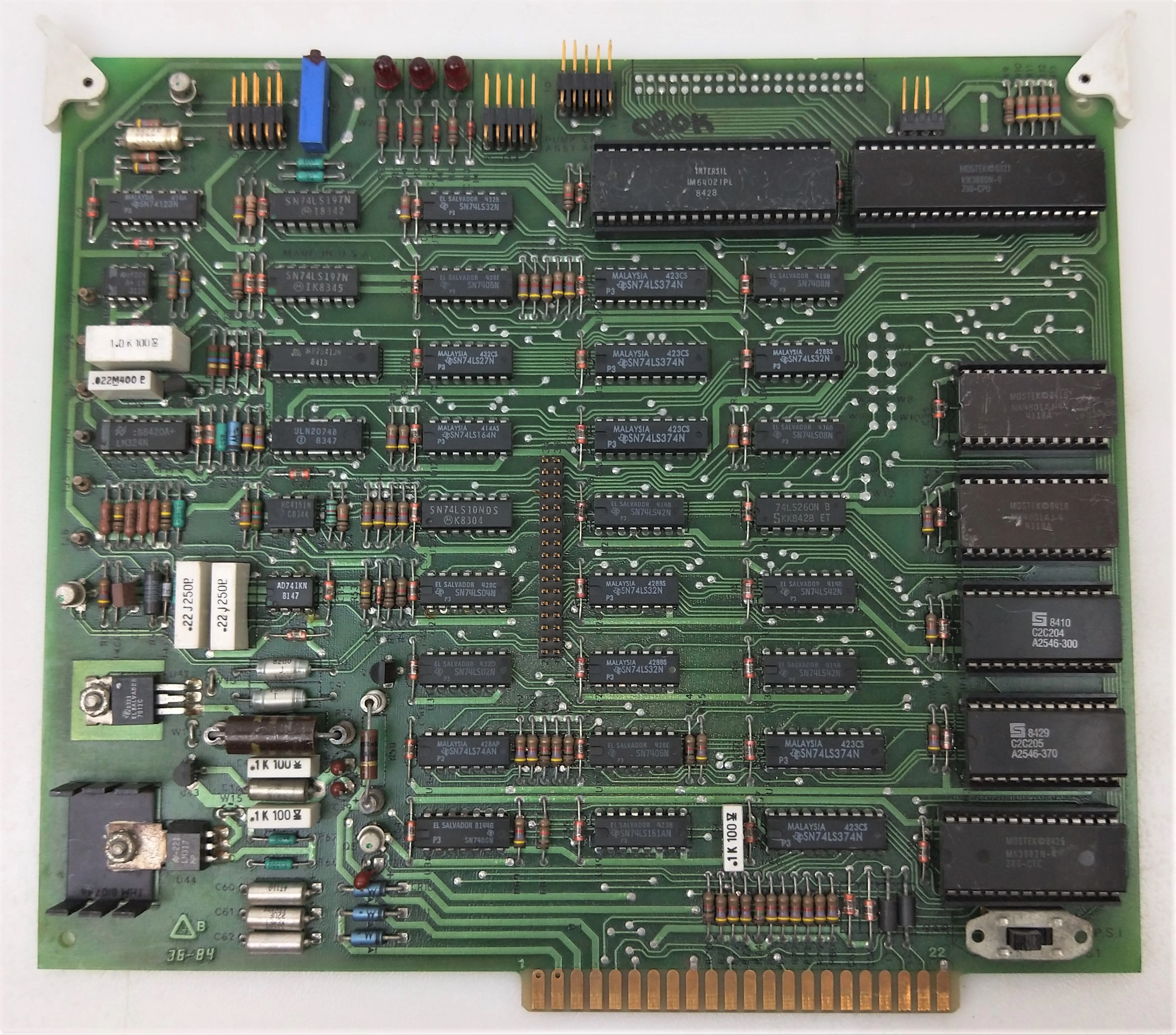 Agilent A9067-010 Pump CPU Board for Diode-Array Detector