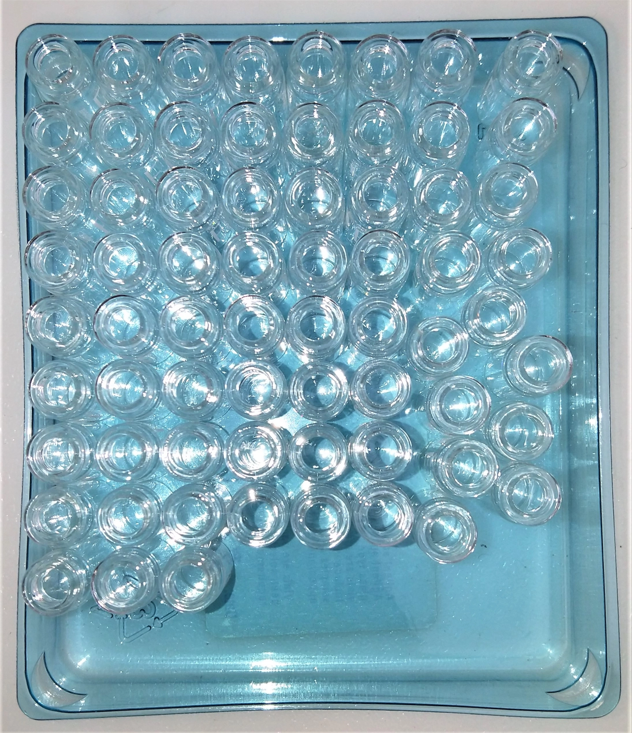 Agilent 5181-3375 Clear Vials Without Caps - 2mL (Box of 67)