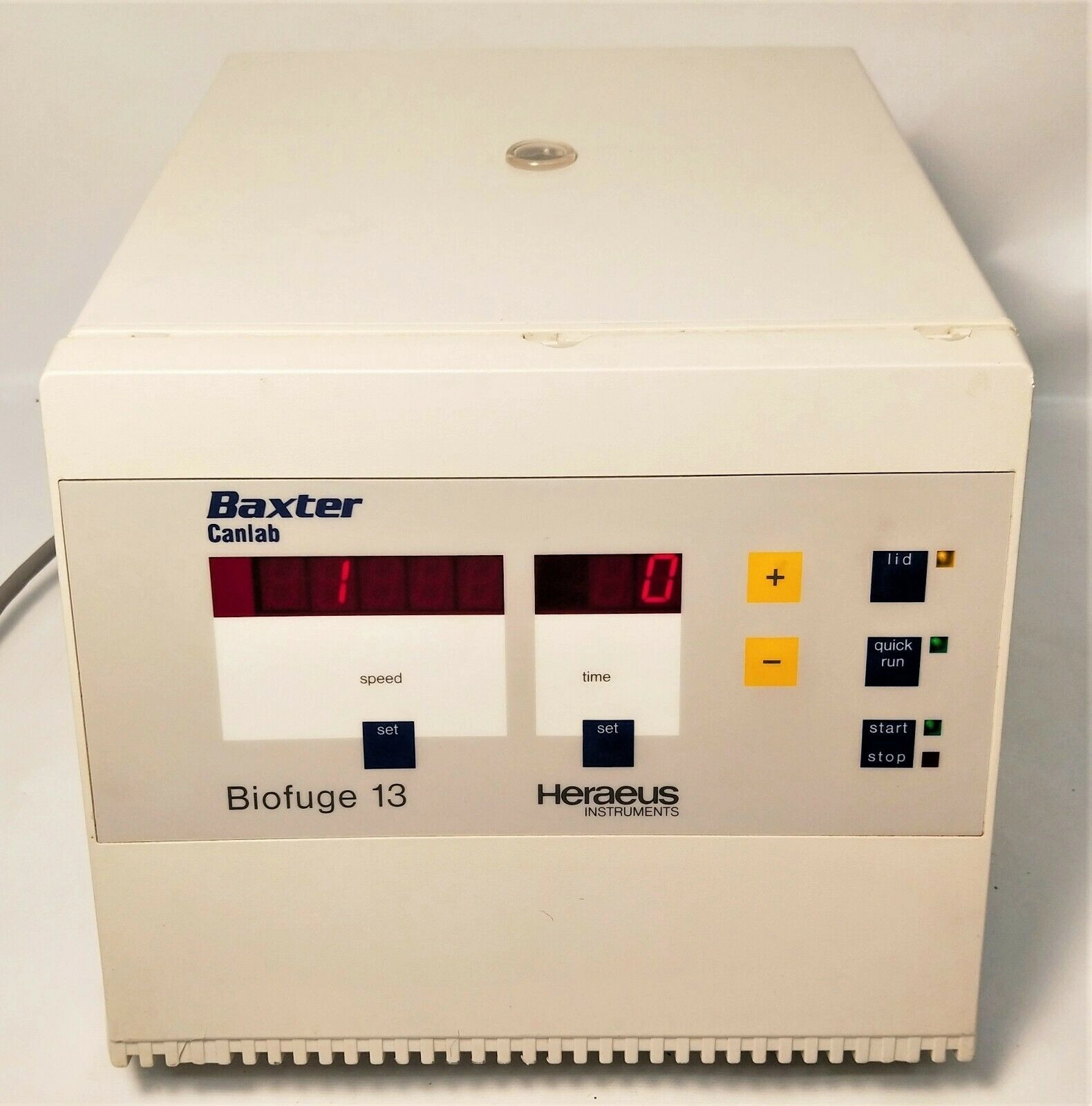 Heraeus Biofuge 13 (3613) MicroCentrifuge with 3743 Rotor - 24 x 1.5 - 2mL