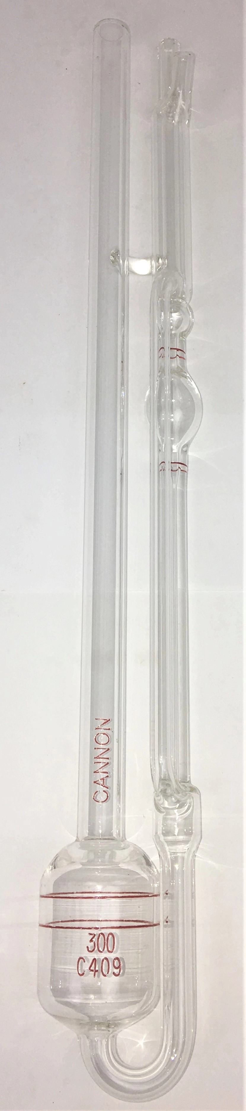 Cannon-Ubbelohde CUC-300 Certified Viscometer Tube - Size 300