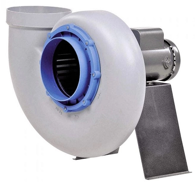Plastec 30 Series Direct Drive Forward Curve Blower for Corrosive Environments