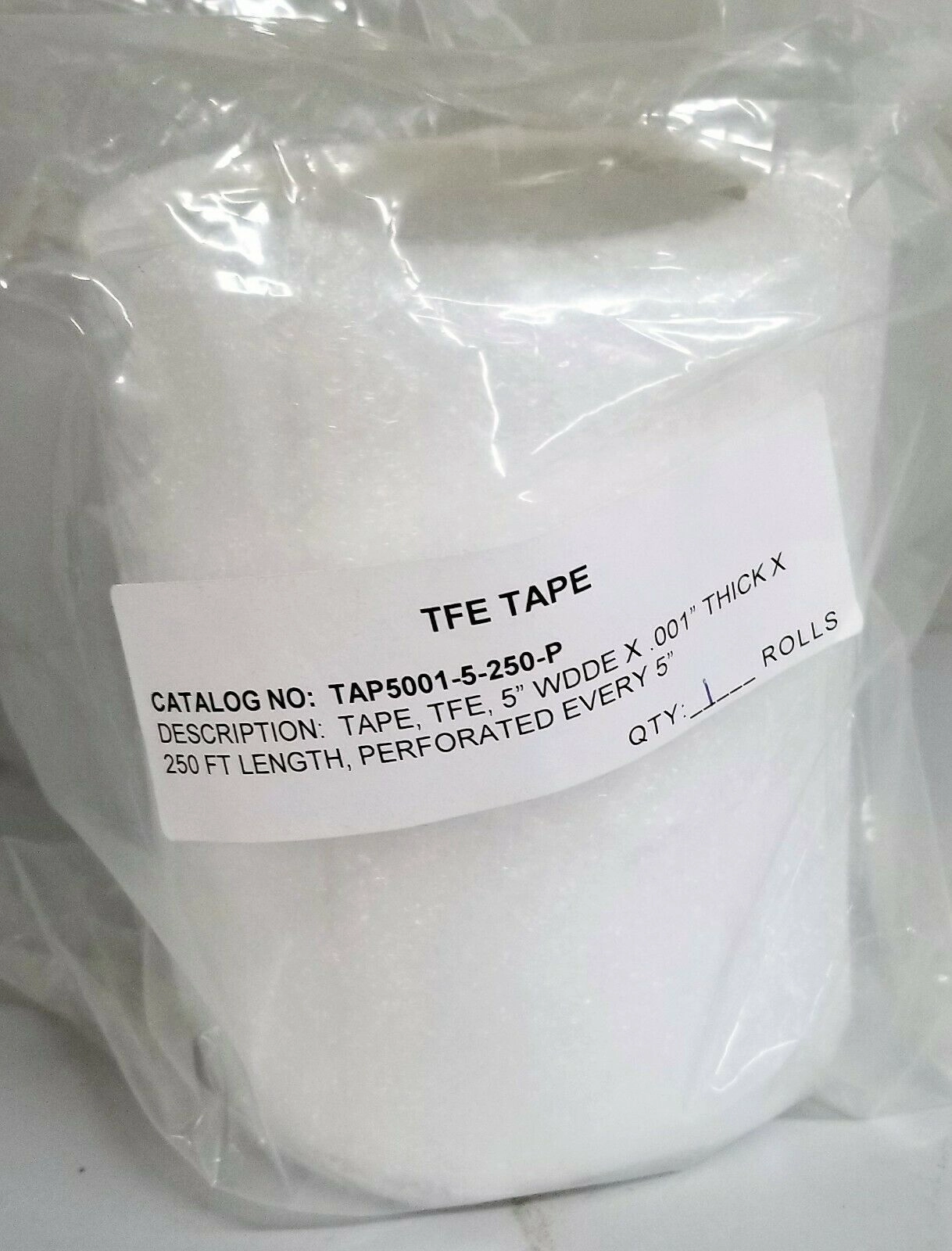 TAP5001-5-250-P TFE Tape