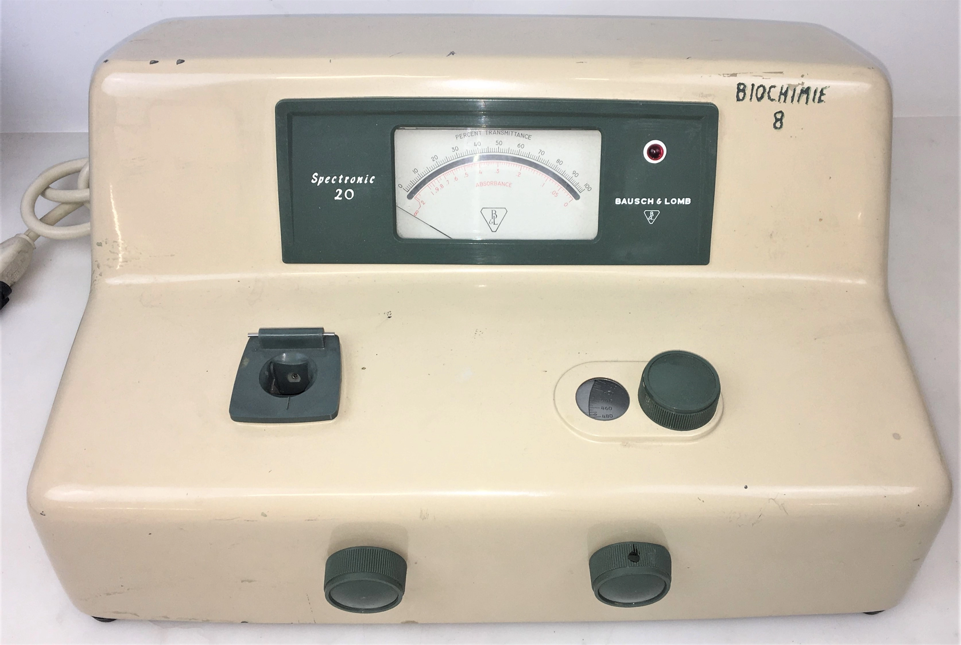 Bausch &amp; Lomb Spectronic 20 (33.29.61.64) Visible Spectrophotometer - 340 to 950nm