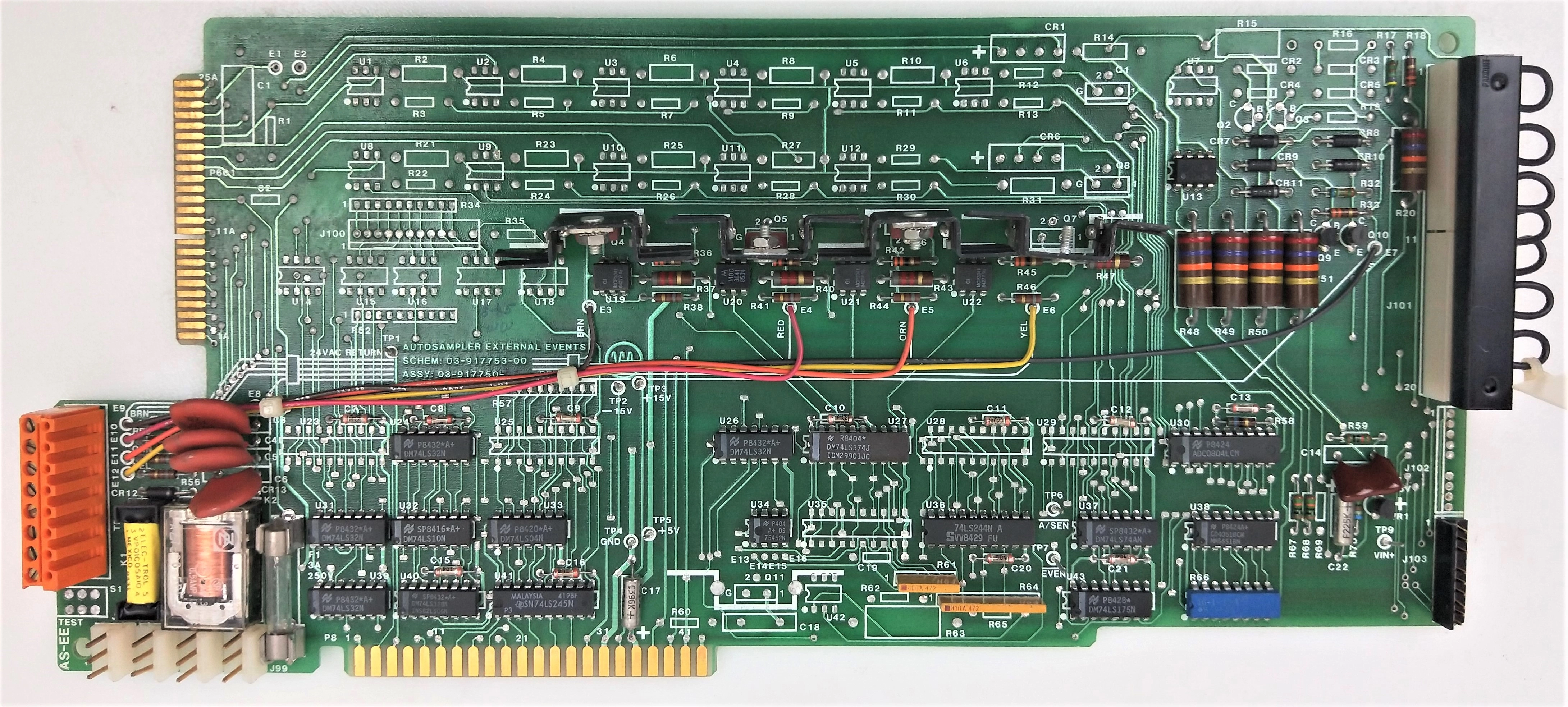 Varian 03-917750-00 PCB Board for Varian GC-Autosampler External Events