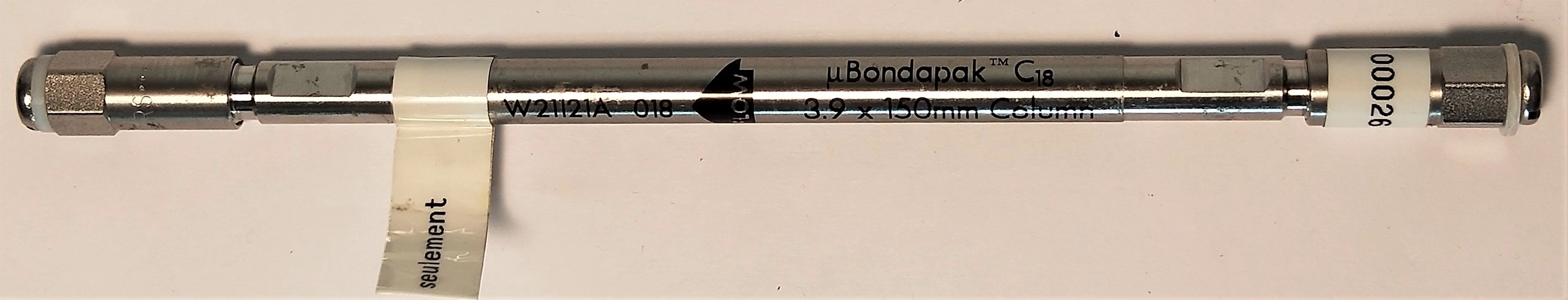 Waters WAT086684 &micro;Bondapak C18 HPLC Column - 15 cm &times; 3.9 mm x 10&micro;m