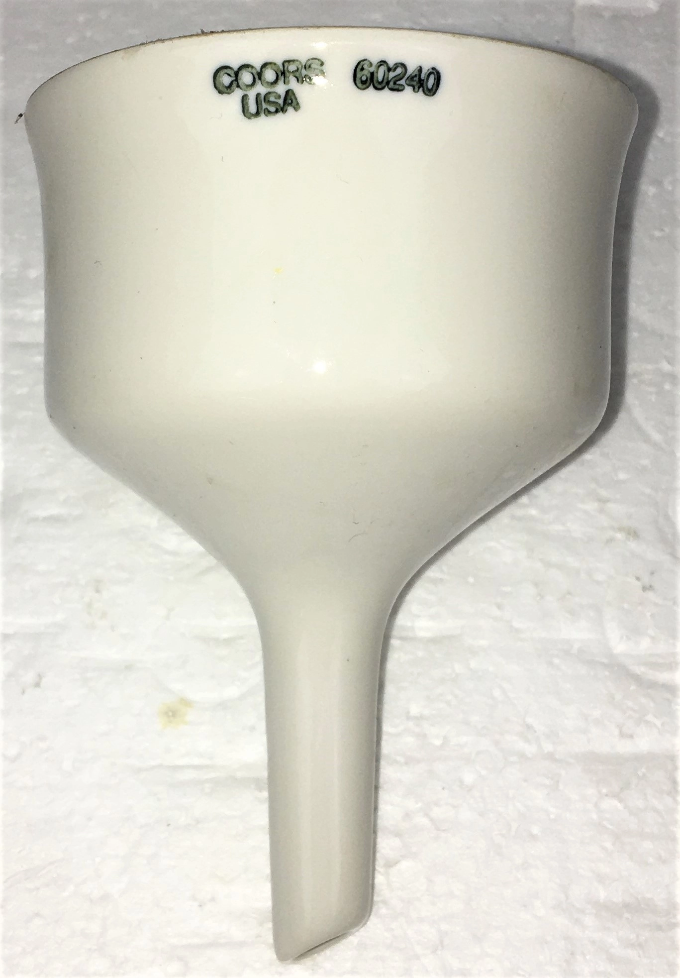 CoorsTek 60240/66240 Buchner Funnel - 87mL - For 50 to 55mm Paper