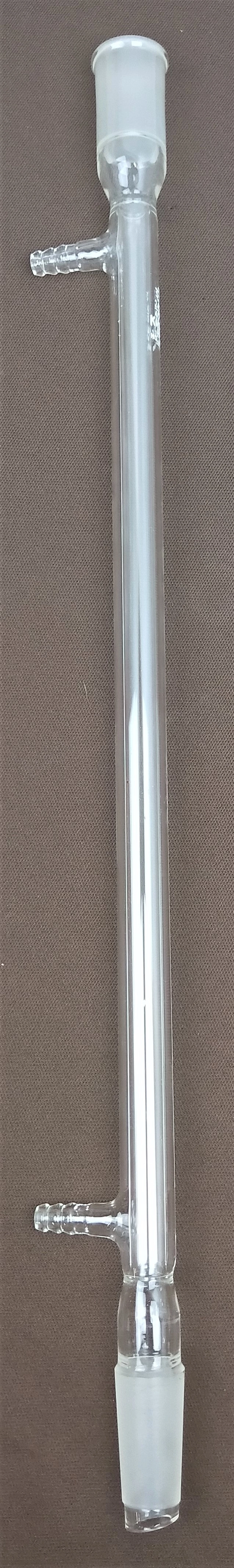 Corning Pyrex Borosilicate Glass Micro Column Condenser with 24/40 Standard  Taper Outer and Inner Joints, Drip Tip