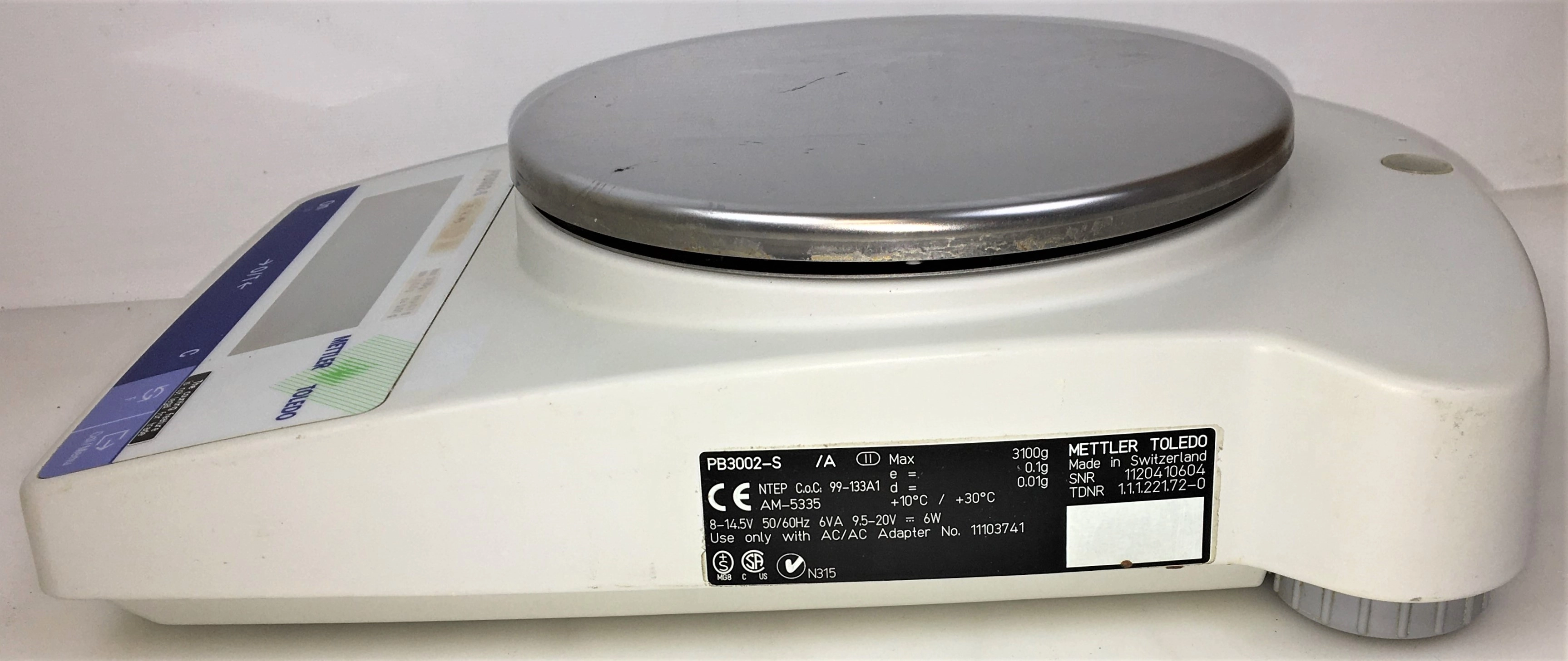 Used Ohaus Adventurer AR3130 Precision Balance - 310g x 0.001g for Sale at  Chemistry RG Consultan