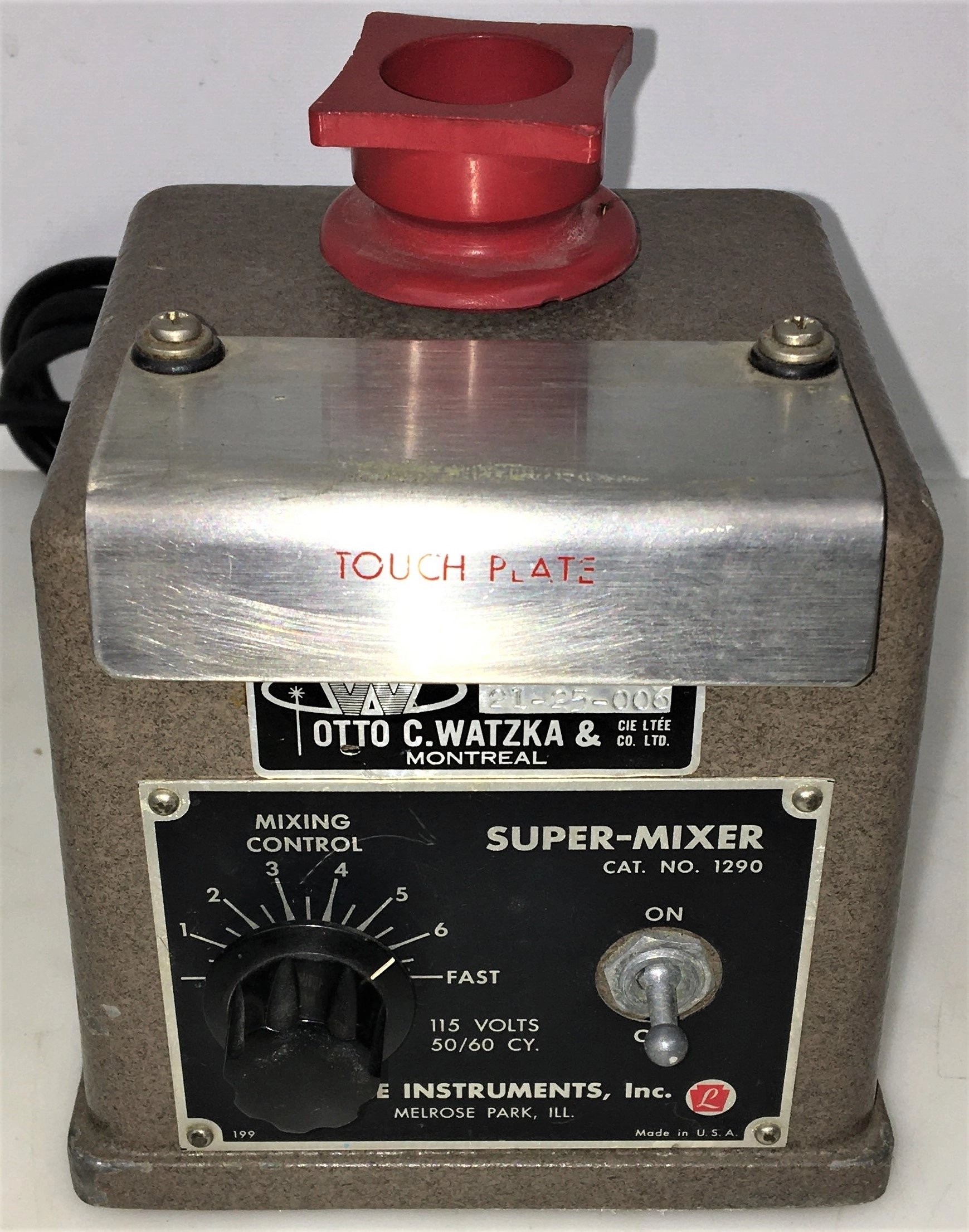 Lab-Line 1290 Super-Mixer Vortex Mixer