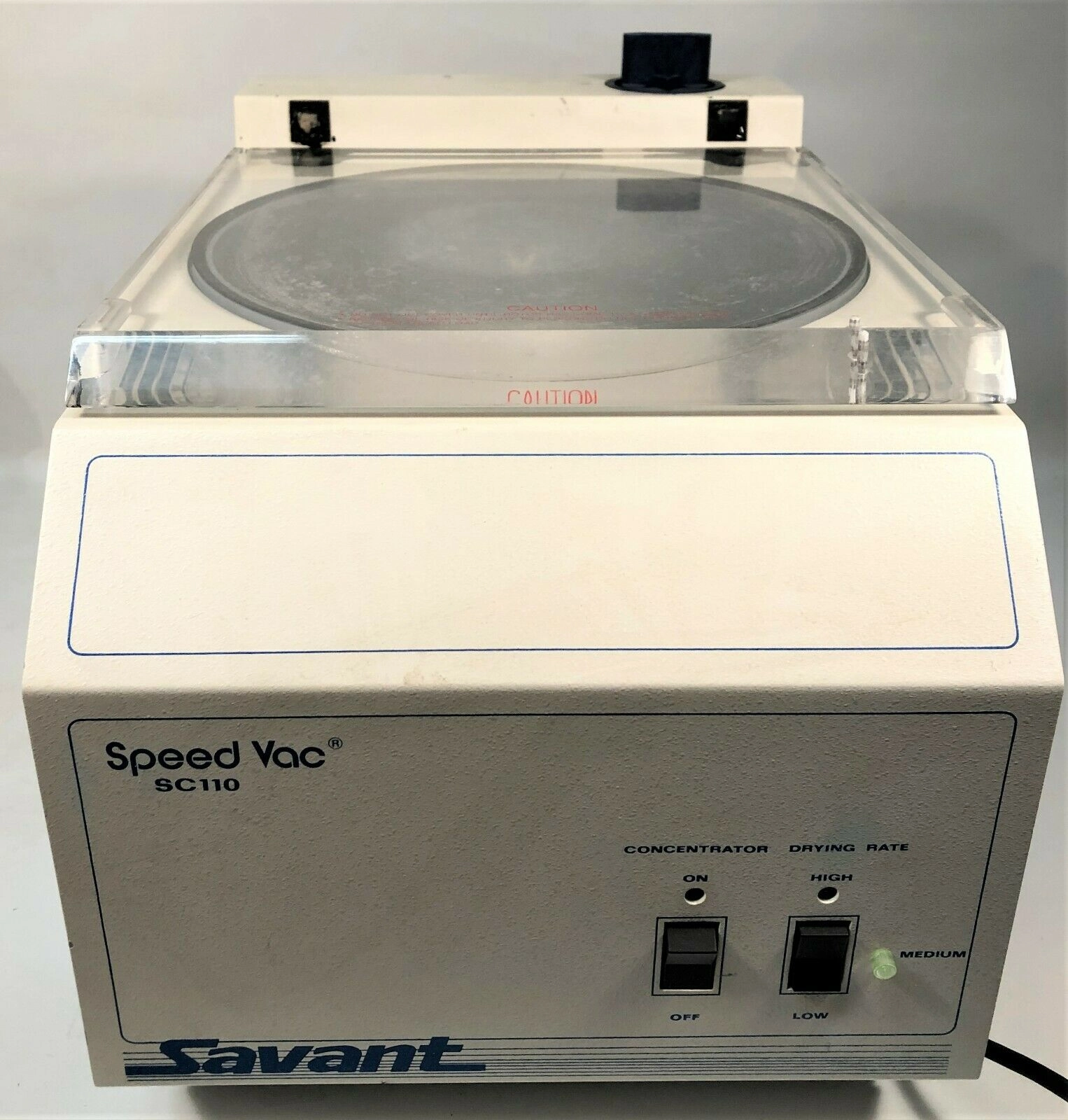 Savant SpeedVac SC110 Centrifugal Concentrator with RH40-12 Rotor - 40 x 5mL