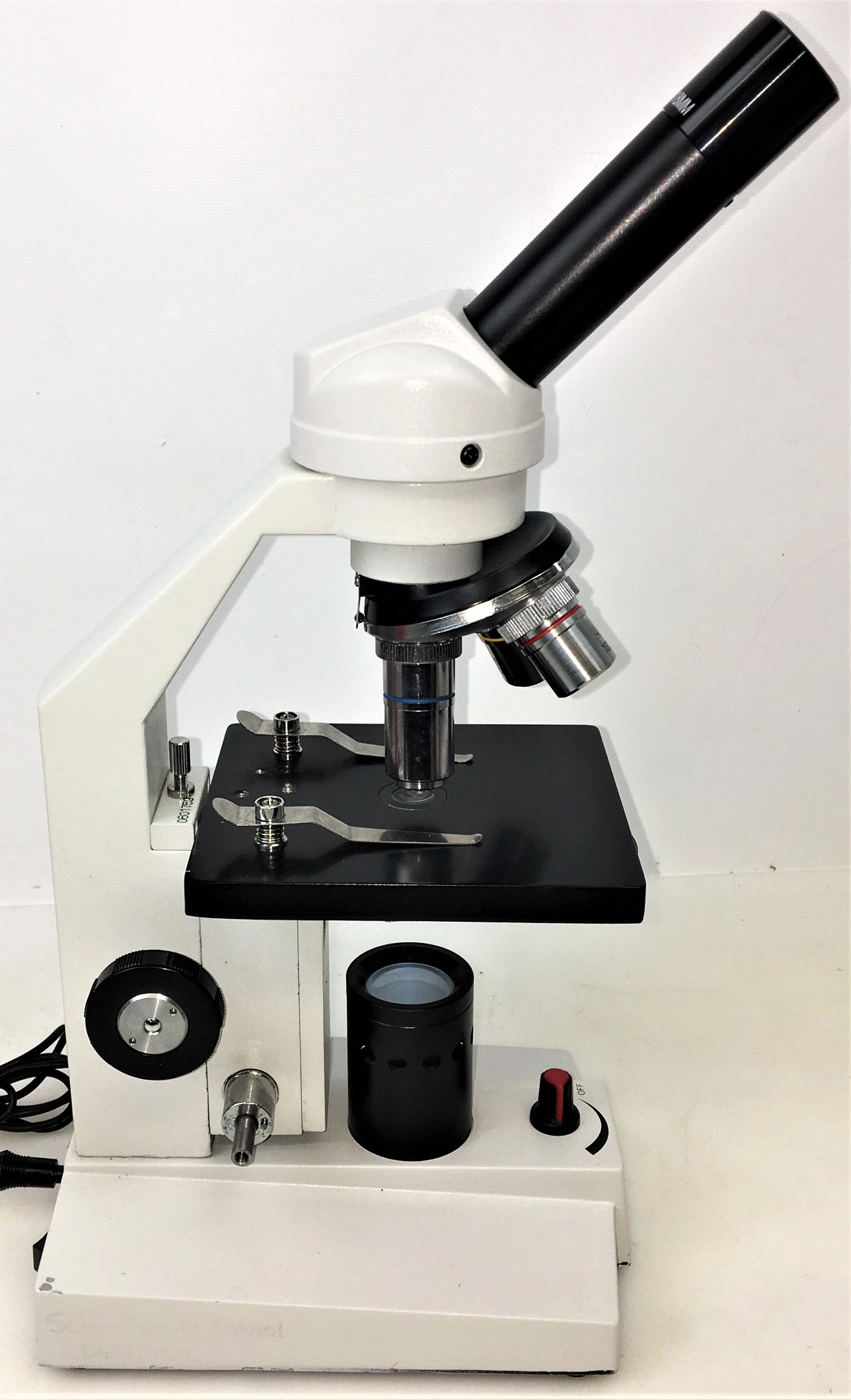 ProLab Q-1280-050 Cordless Rechargeable Monocular Microscope - 40X to 400X