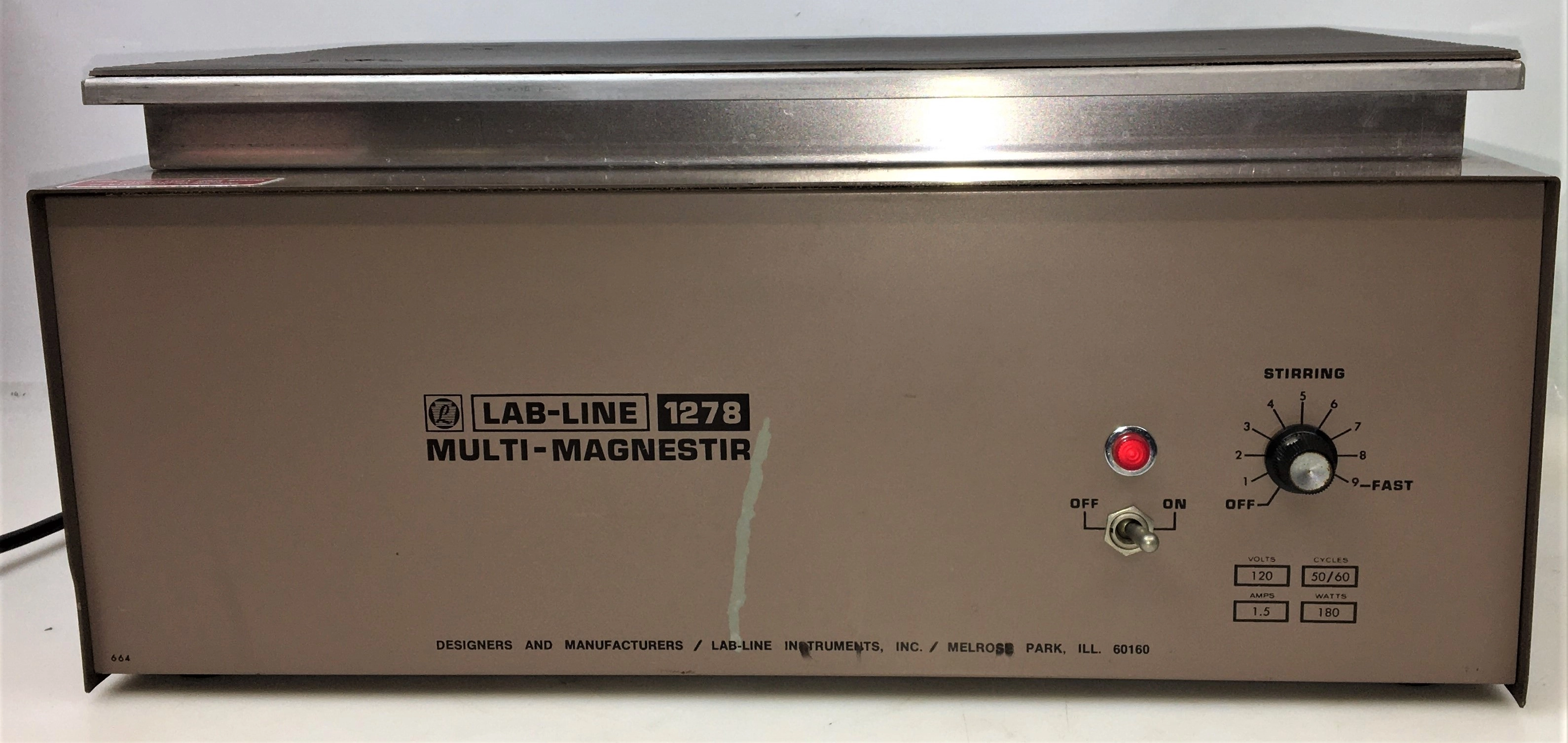 Lab-Line 1278 Multi-Magnestir 6-Place Magnetic Stirrer