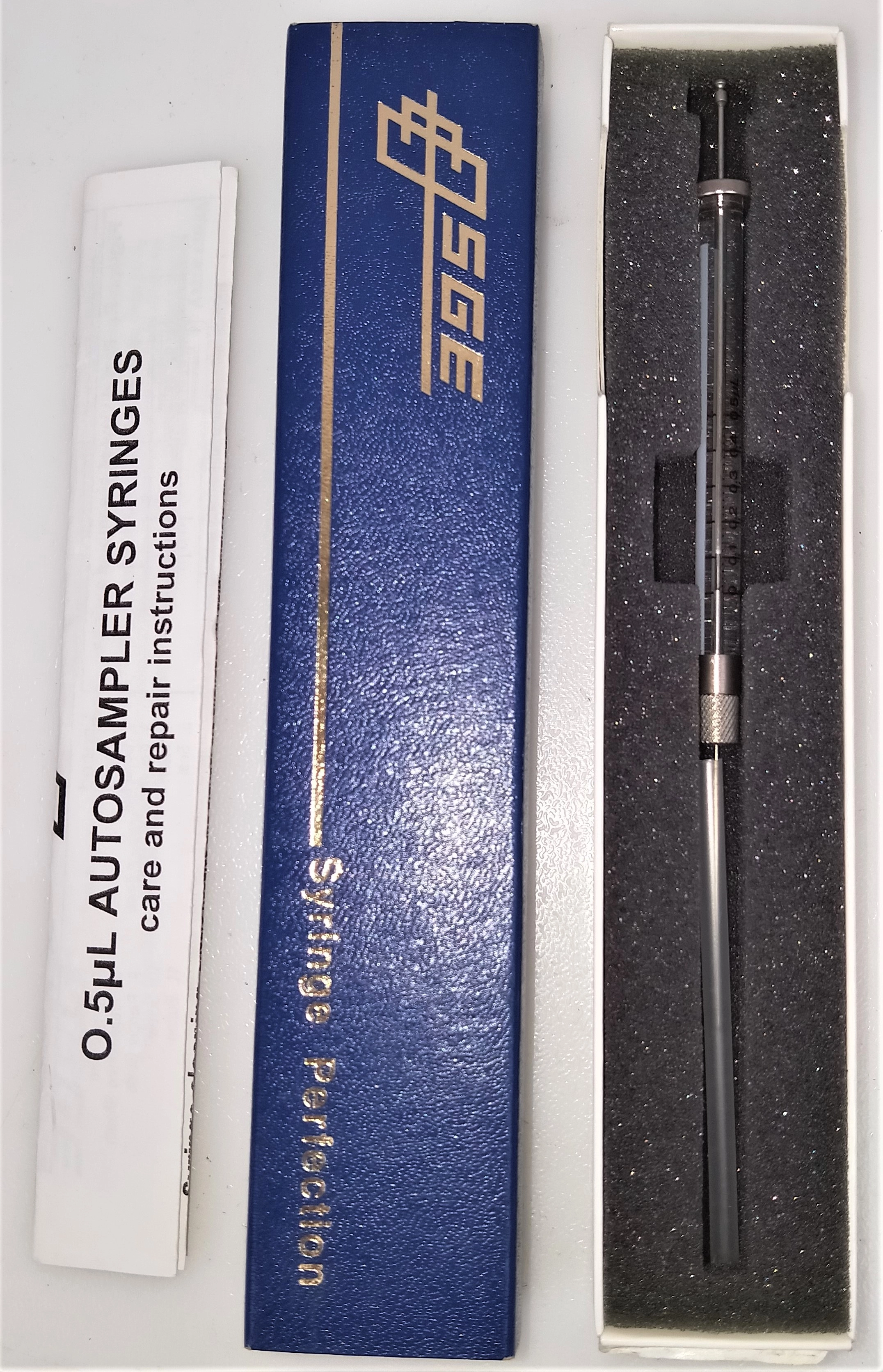SGE Gastight (000410) Autosampler Injection Syringe - 0.5&mu;L