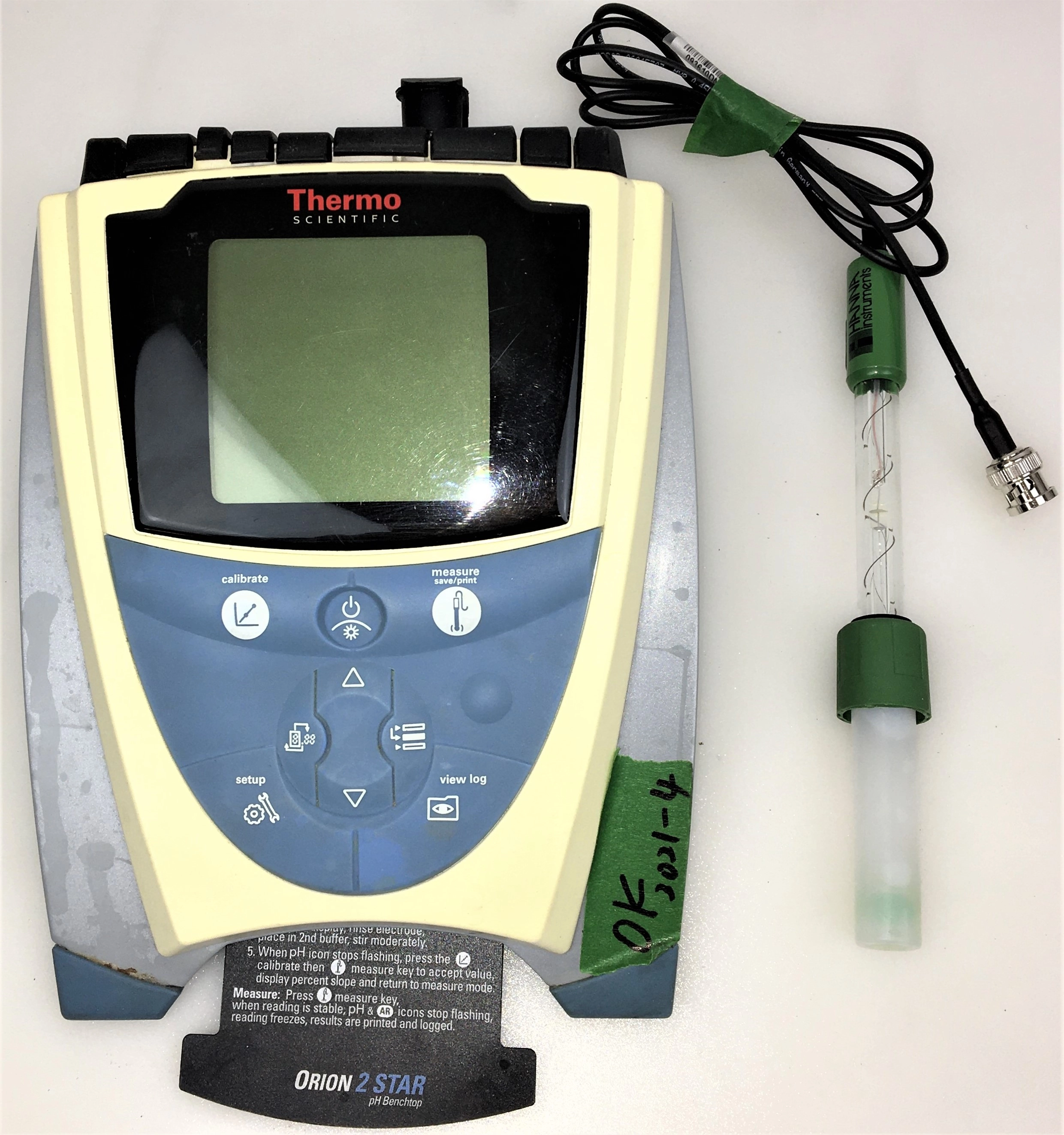 Thermo Orion 2Star Benchtop pH Meter with New pH Electrode