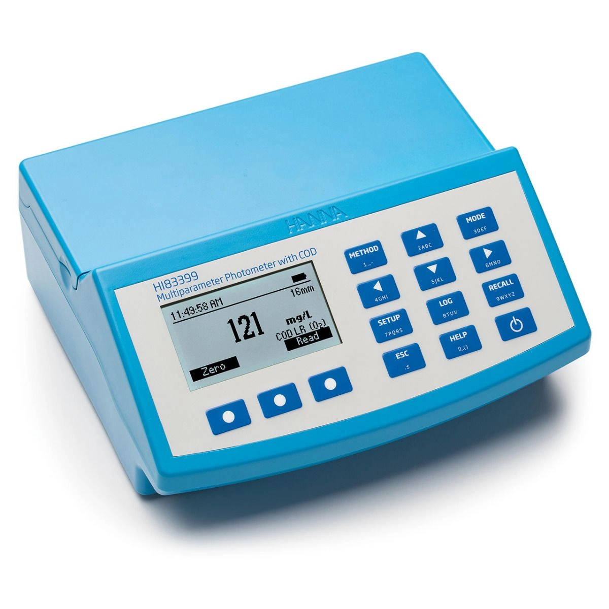 Hanna HI 83399 Water &amp; Wastewater Multi-Parameter COD Photometer and pH Meter