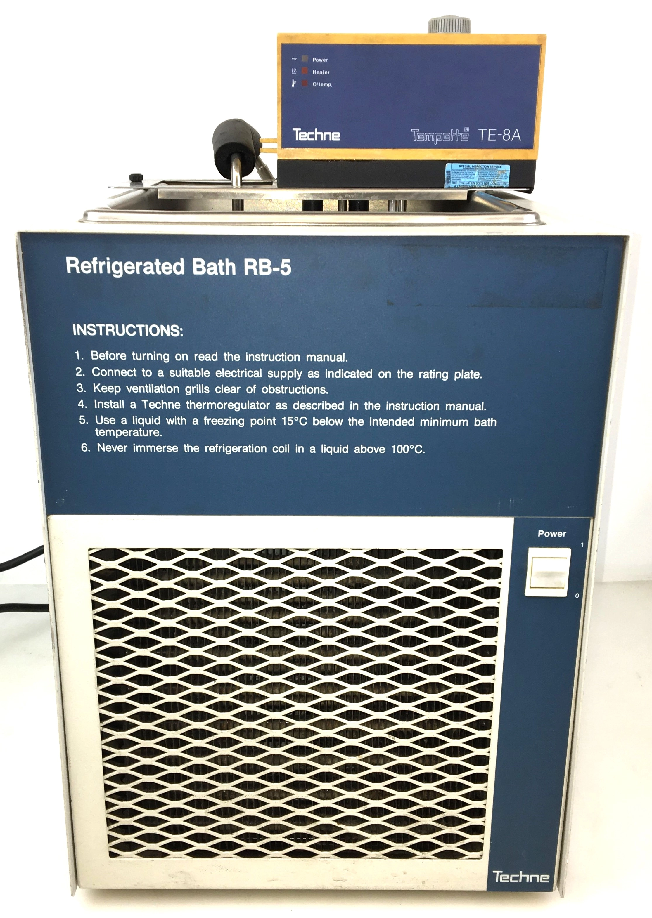Techne RB-5 Immersion Chiller-Bath with Tempette TE-8A Circulator