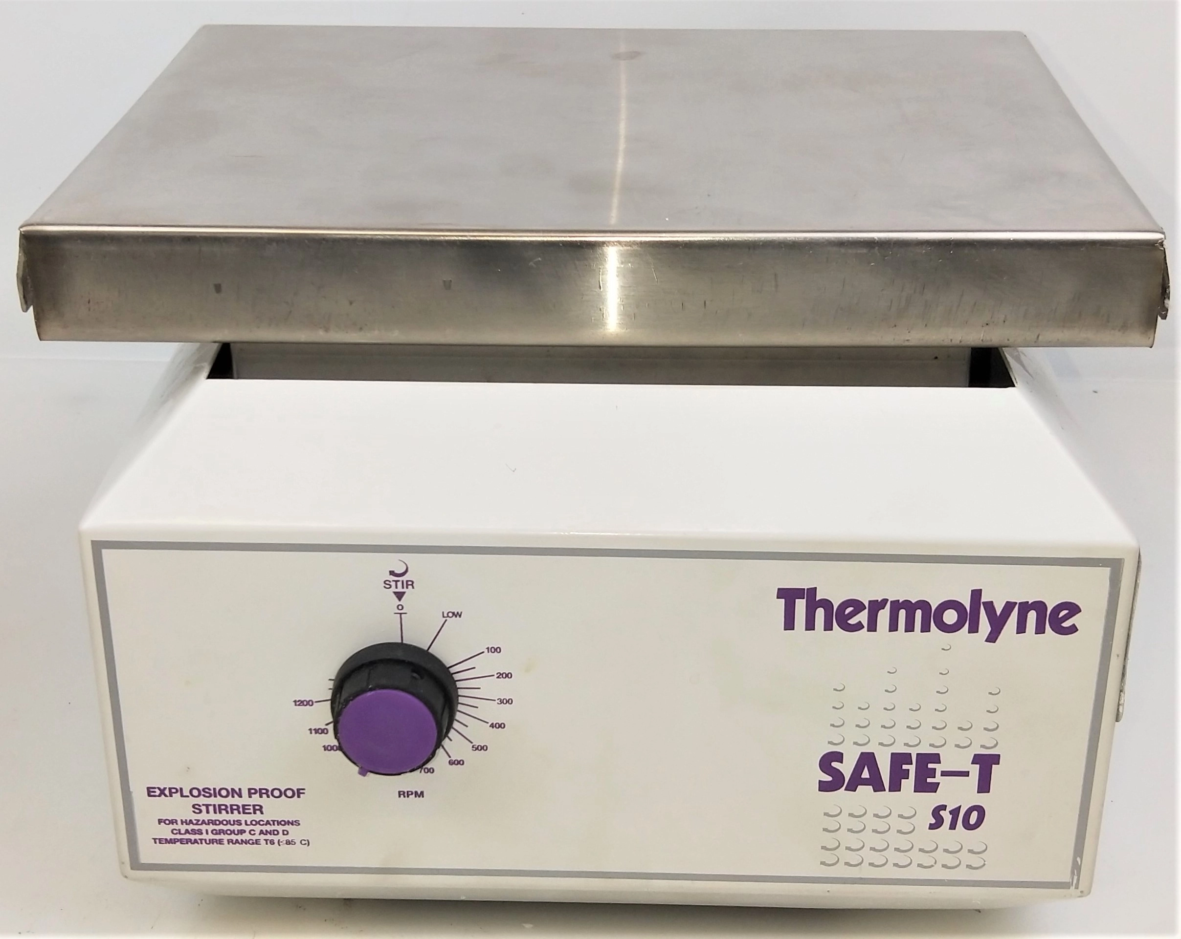 Thermolyne Safe-T S10 Explosion-Proof Stirrer with Stainless Steel Platform