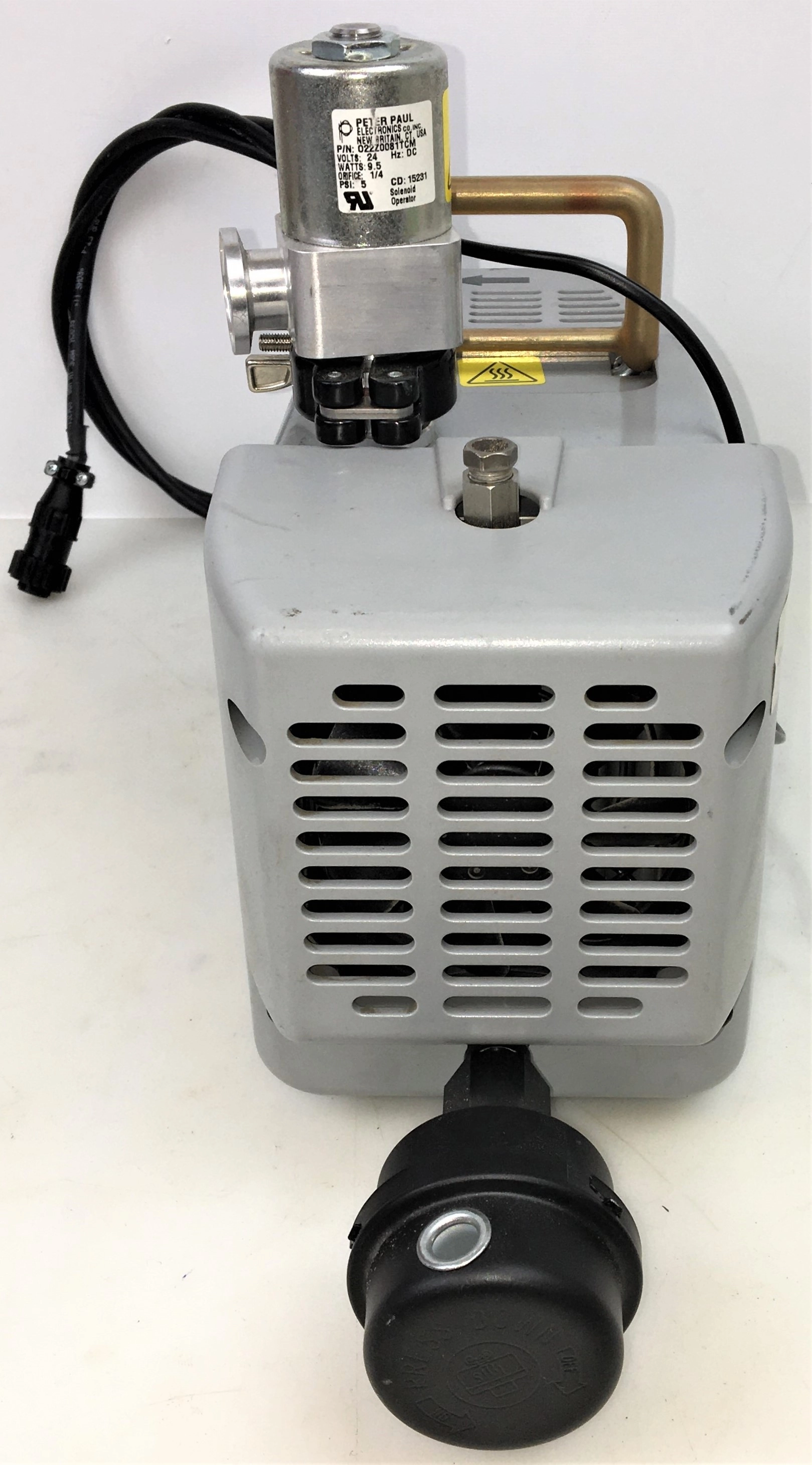 Agilent IDP-3 Dry Scroll Vacuum Pump with Intake Valve and Power