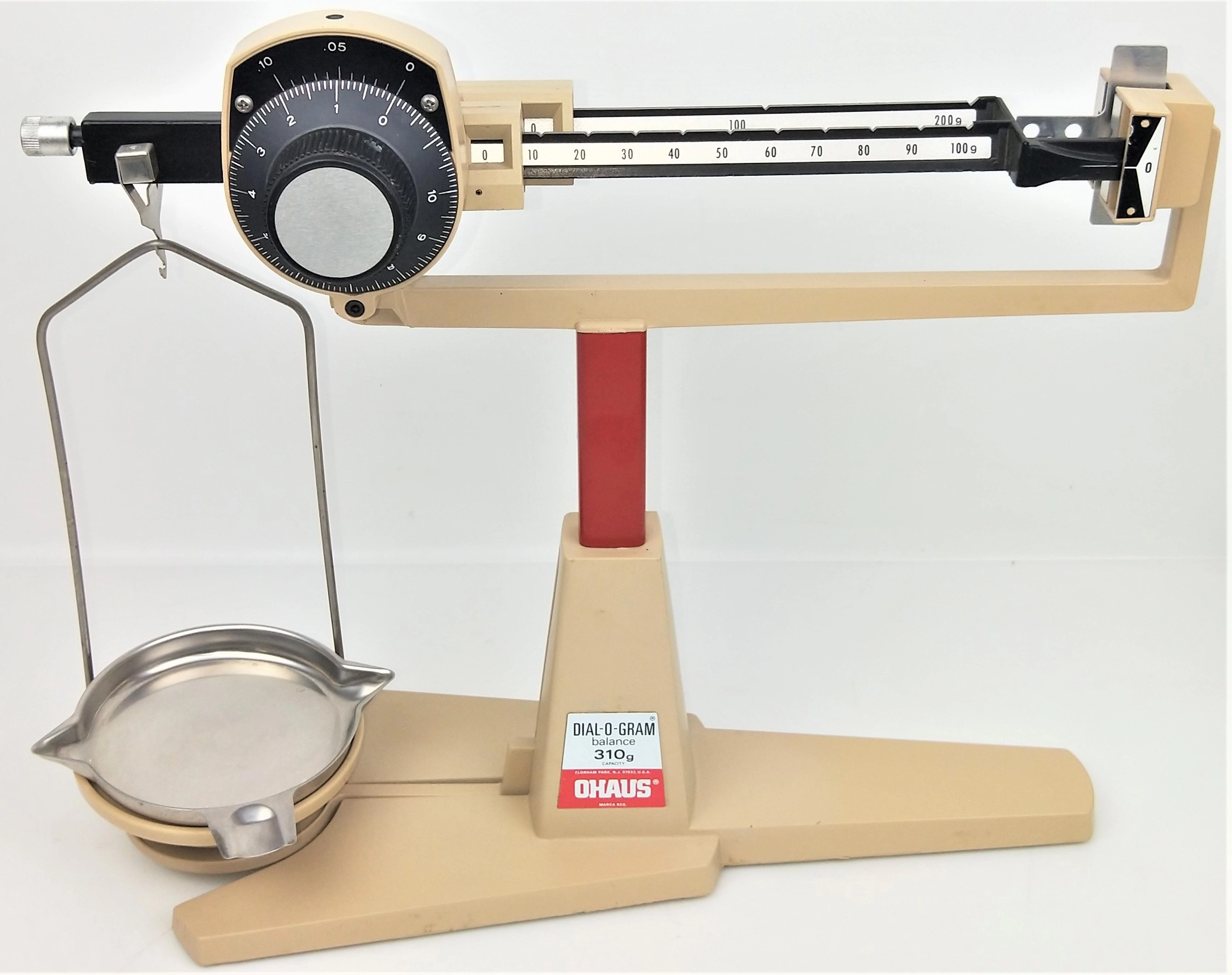 Ohaus Dial-O-Gram 310 Triple Beam Balance (310g x 0.01g)