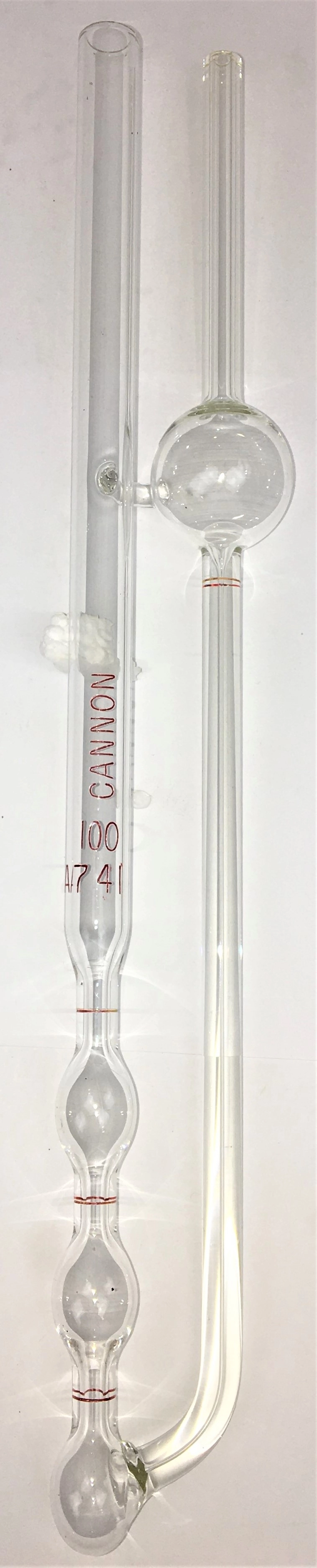 Cannon-Fenske CFOC-100 (9721-F59) Certified Opaque Viscometer Tube - Size 100