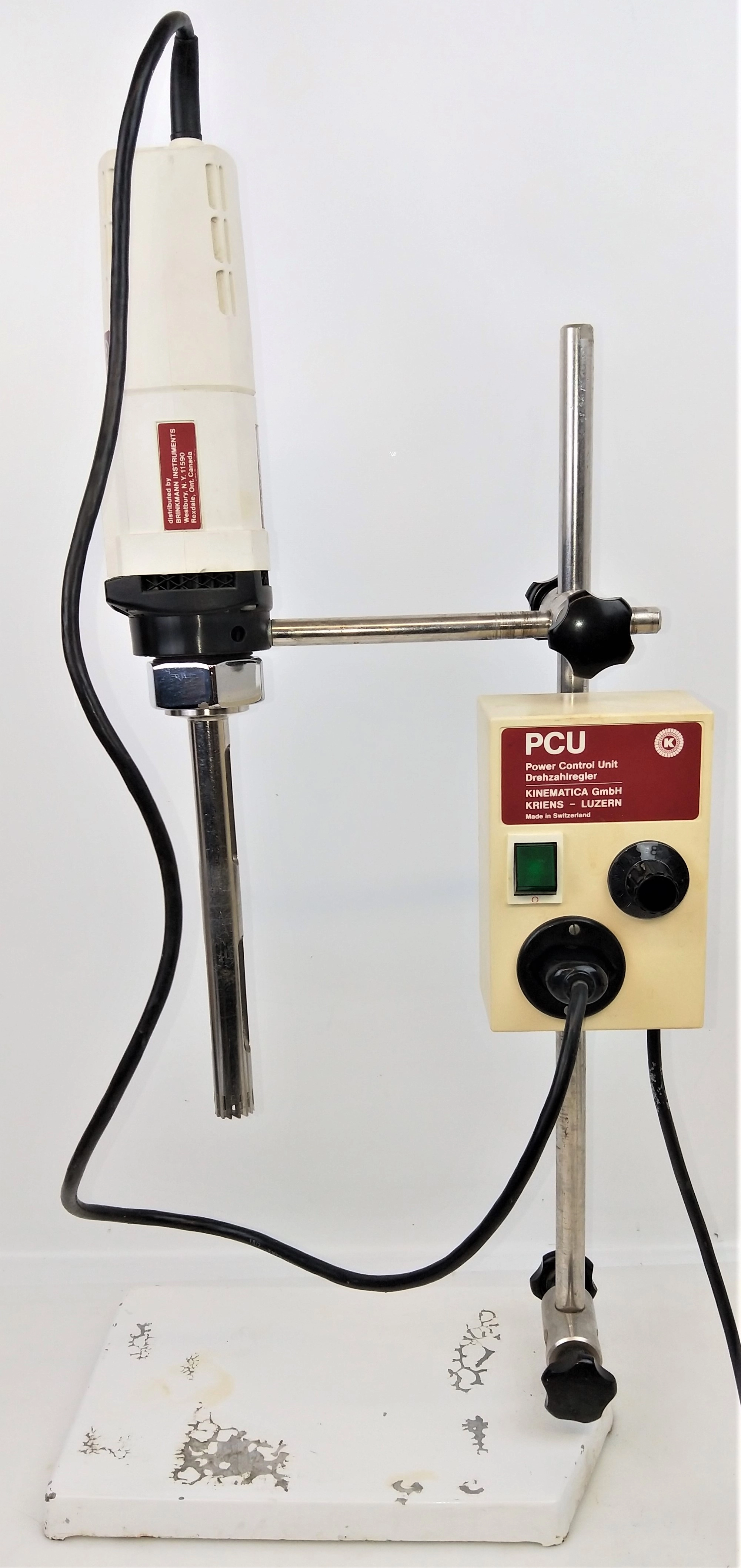 Kinematica Polytron PT 10/35 Homogenizer with PCU-11 Controller and PT-DA 20 Probe