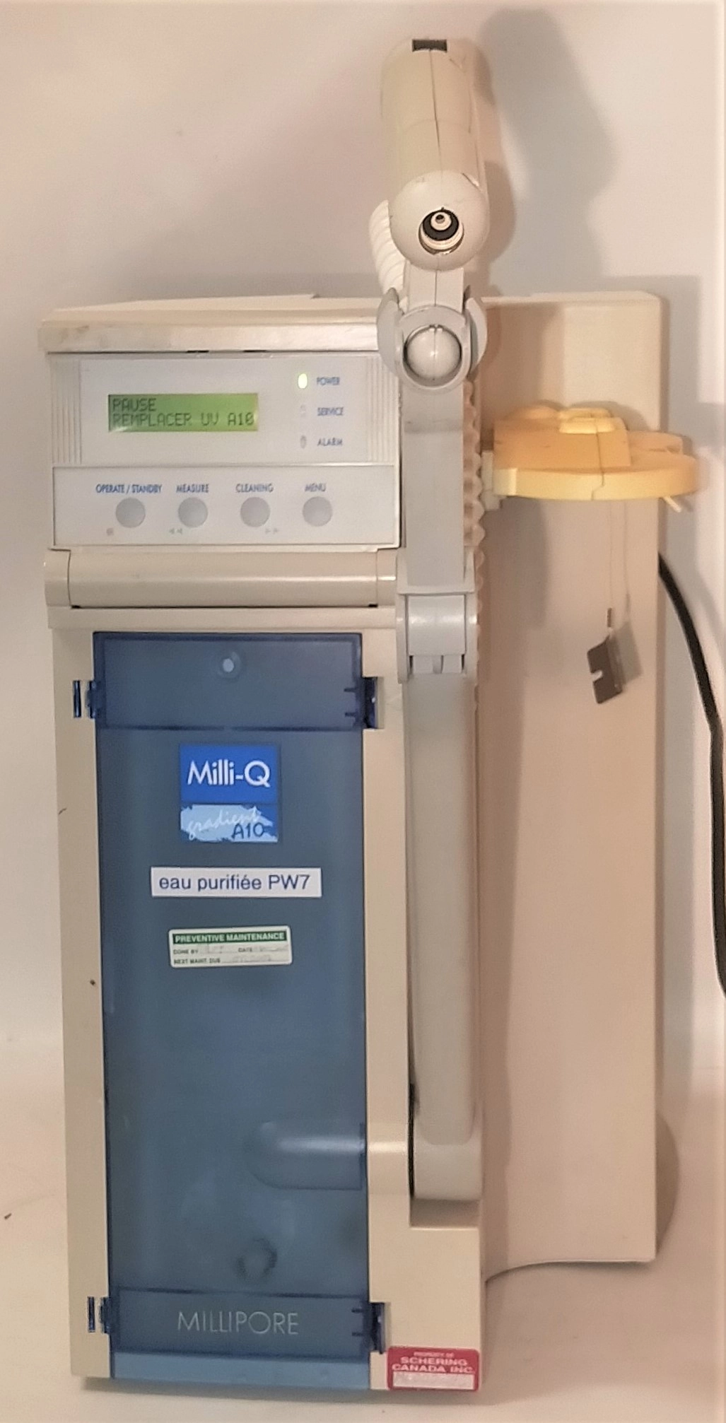Millipore Milli-Q Gradient A10 Water Purifier