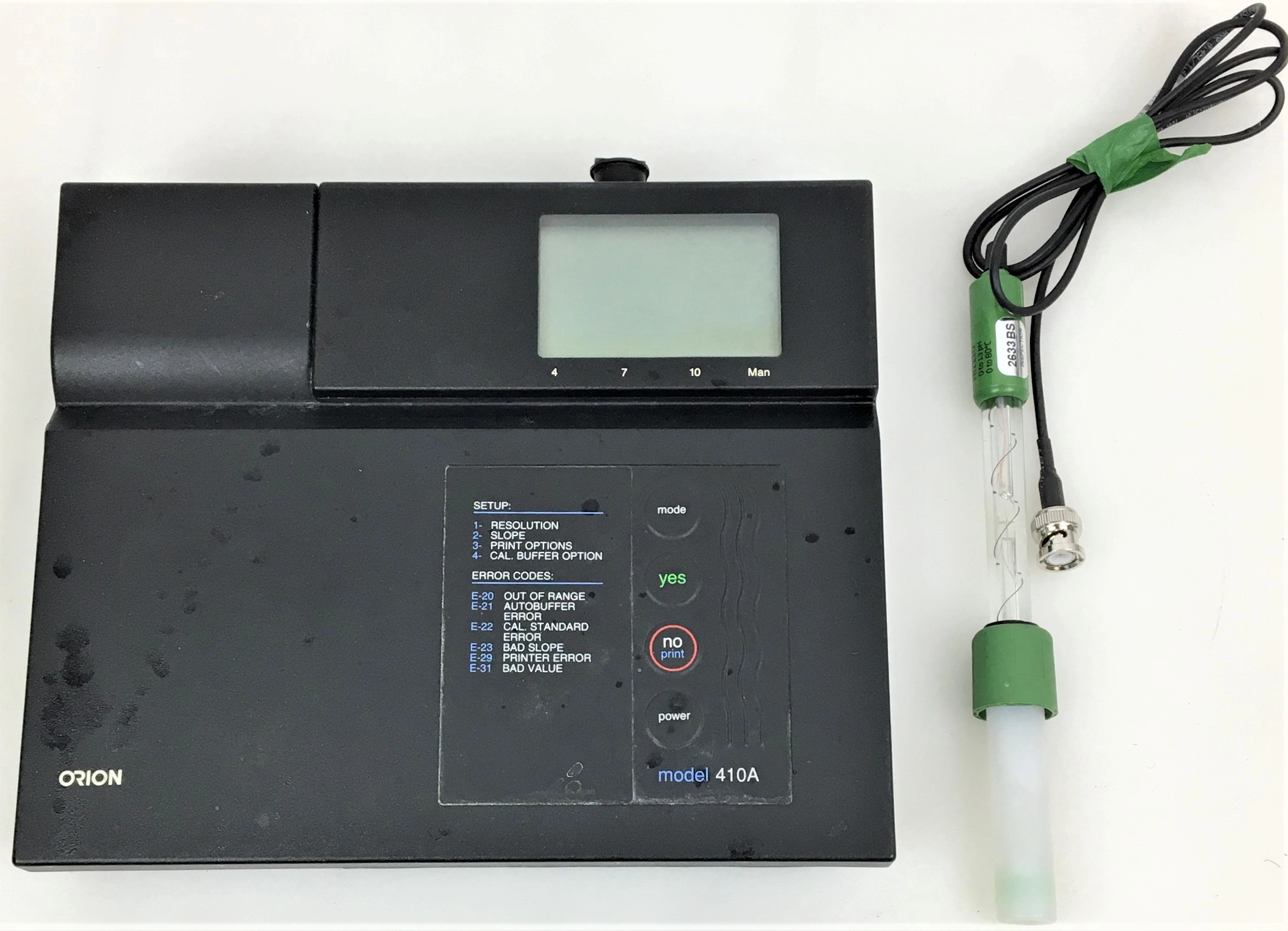 Orion 410A pH Meter with New pH Electrode
