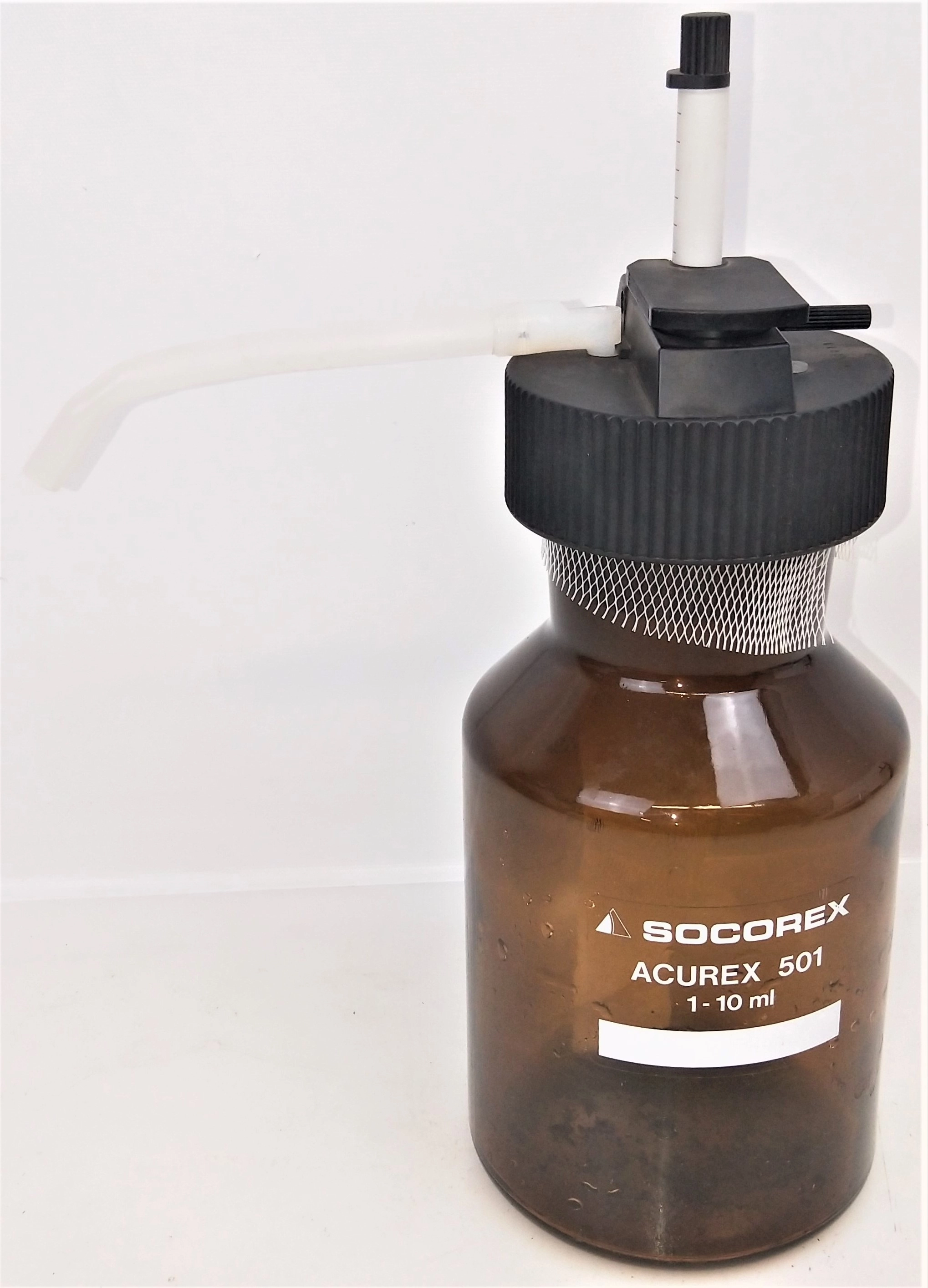 Wheaton 844064 (Socorex) Acurex 501.101 Compact Bottle-Top Dispenser - 1 to 10mL