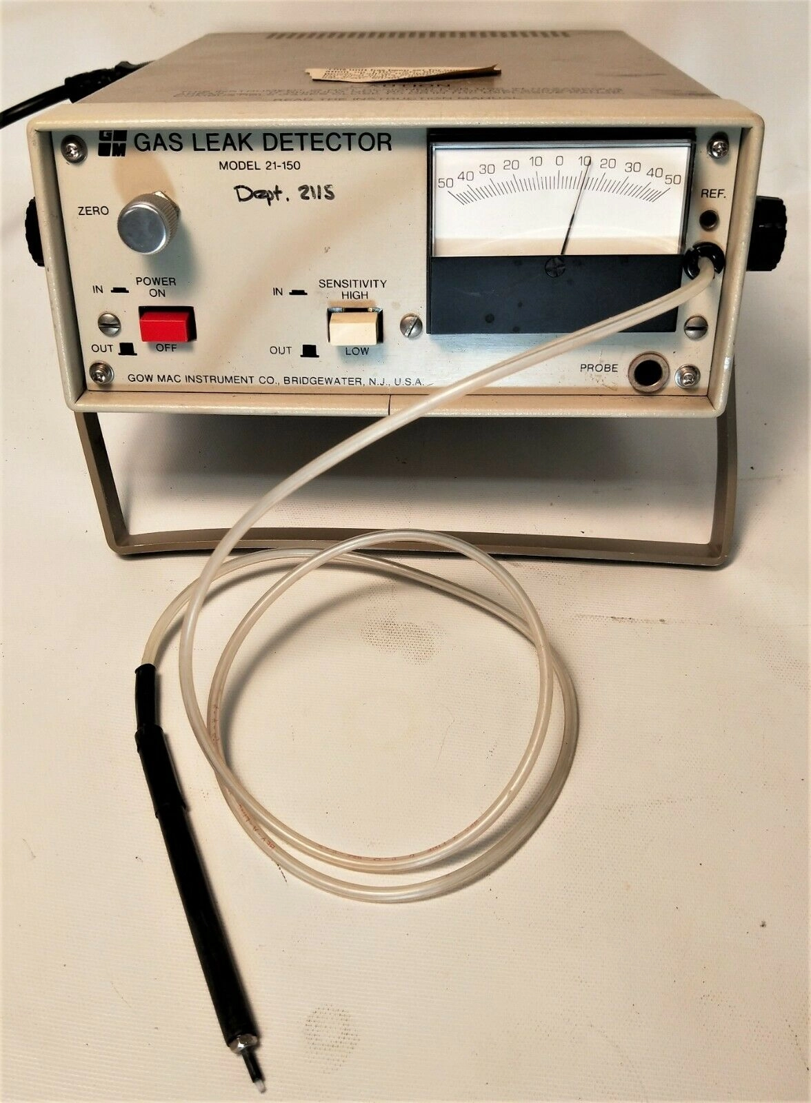 Gow-Mac 21-150 Helium Leak Detector for GC